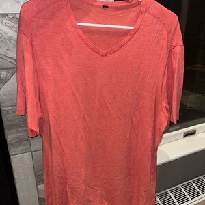 lululemon athletica Vivid Orange Short Sleeve Tee